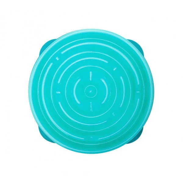 - Cat teasers selectionOutward Hound MINI Fun Feeder Teal Slow Feed Bowl