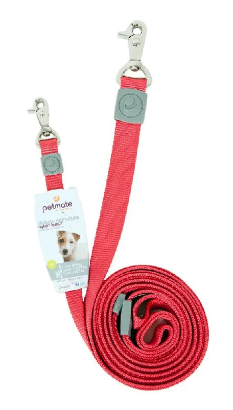  -Non-toxic pet toy recommendationsPetmate Deluxe Signature Geranium Pink Metal Clip 6ft x 5/8 Leash