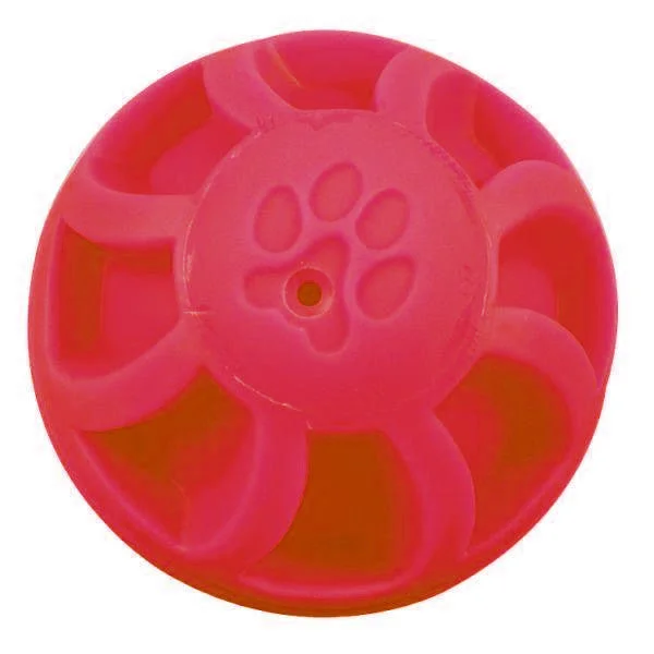  -Cost-effective pet toy recommendations7 Inch Red Swirl Ball Dog Toy