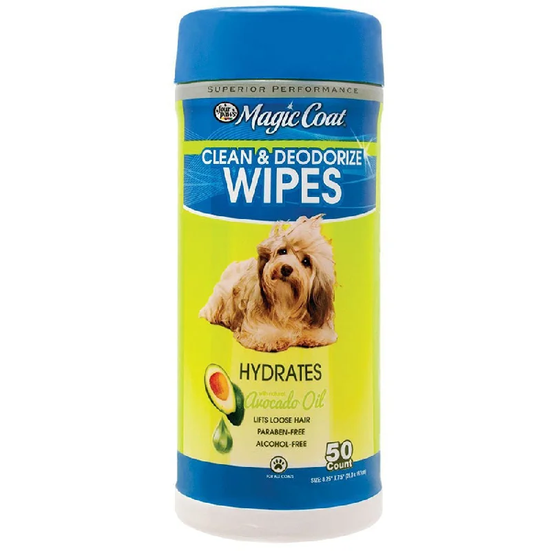 - Parrot toy selectionFour Paws Magic Coat Essential Avocado Oil Wipes