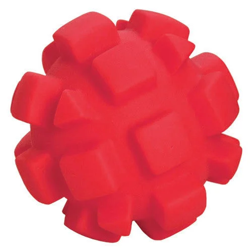  -High-end pet toy rankings4 Inch Red Bumpy Dog Toy