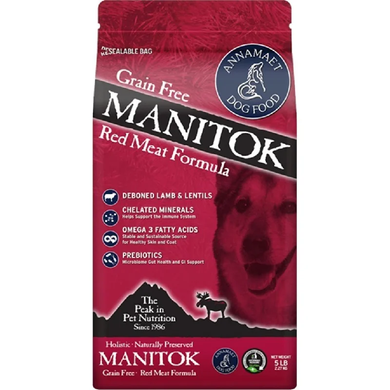 - Dog food recommendations for multi-dog householdsAnnamaet Manitok (狗糧) 草原大地 無穀物配方 - 低灰質羊肉 鯡魚