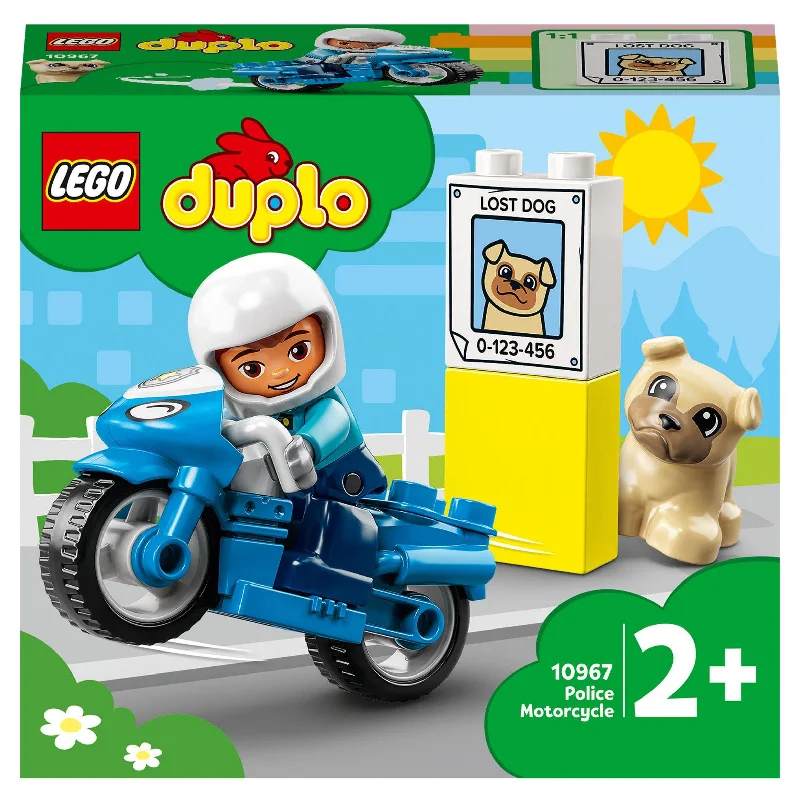  -Anti-scratch scratching board AND cat bed in oneLEGO DUPLO Rescue Police Motorcycle Toy for Toddlers 10967