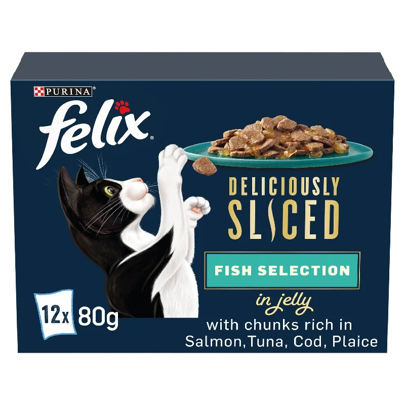 - Pet smart GPS locatorFelix Deliciously Sliced Fish Selection In Jelly 12x80g