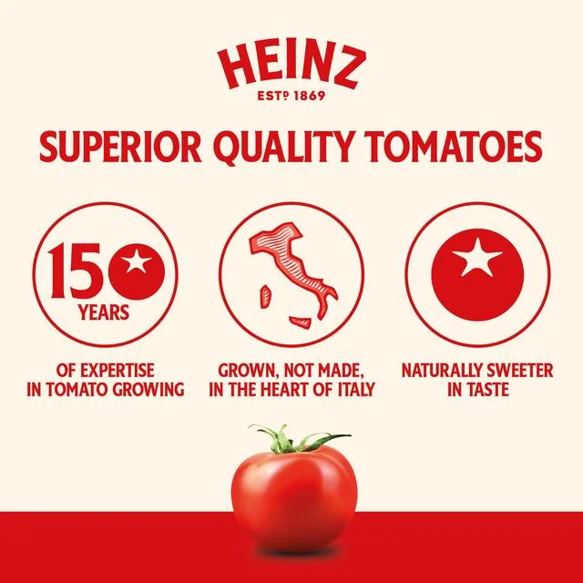 ---Heinz Finely Chopped Tomatoes   400g