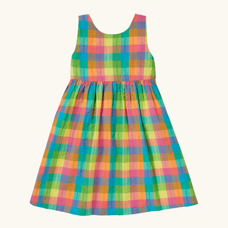 ---Frugi Organic Arya Summer Dress - Summertime Check