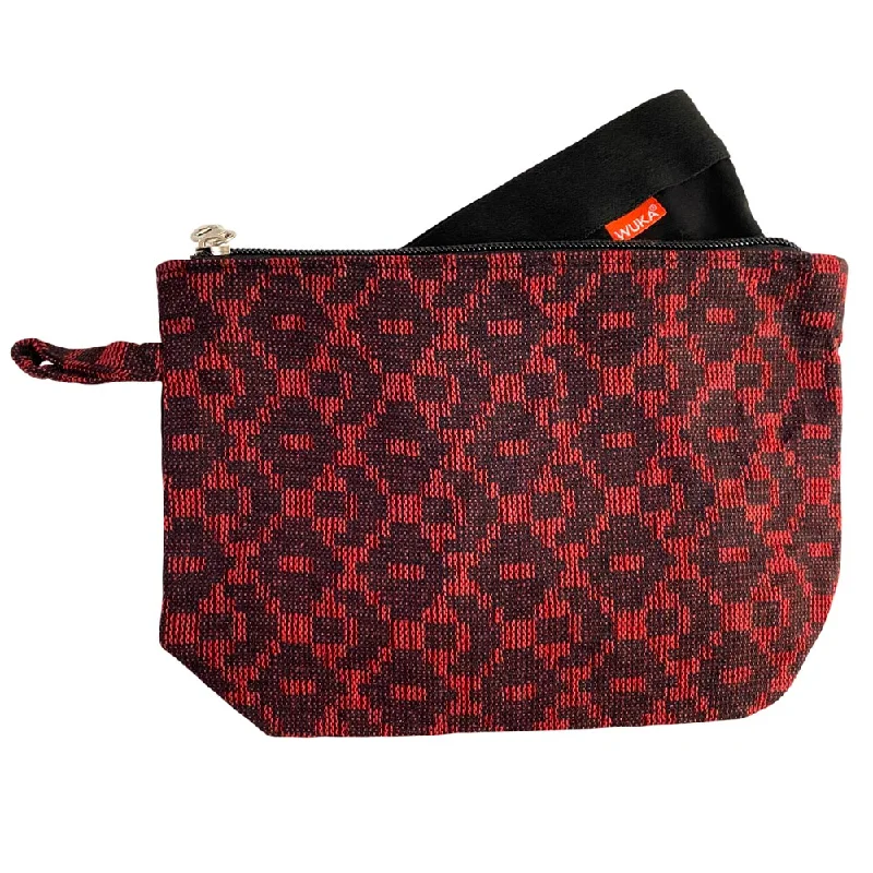 - Custom pet birthday cakeWuka Wash Bag - Dhaka Red and Black