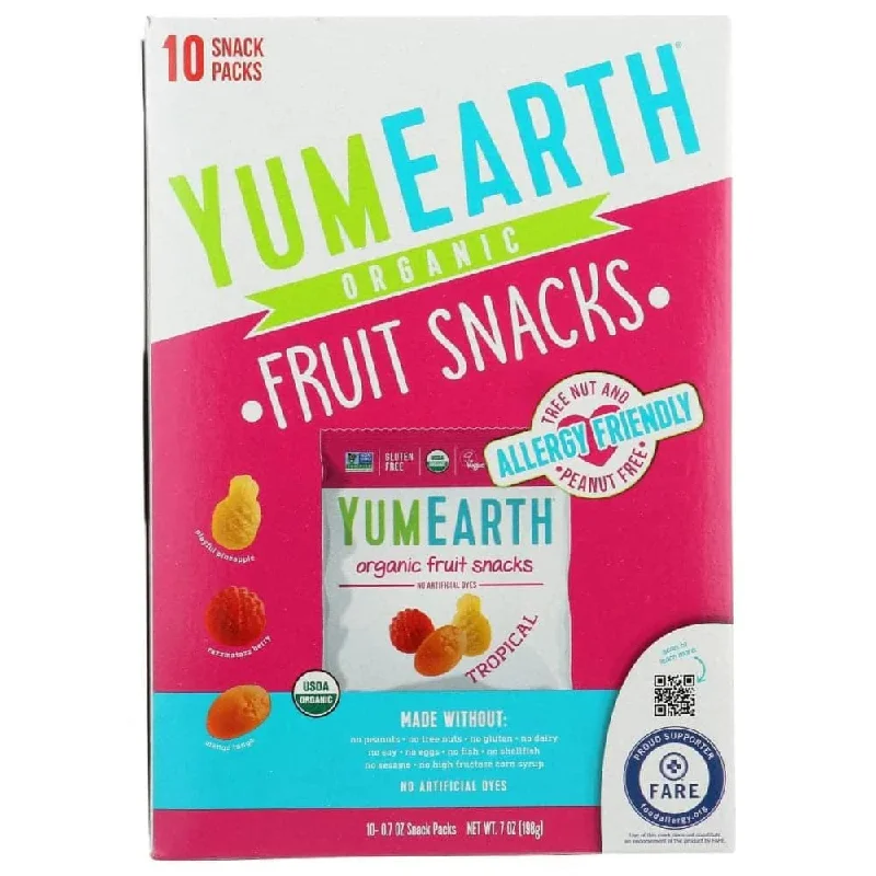 - Elderly dog ​​joint care mattressYumEarth - Organic Tropical Fruit Snacks 7 OZ - (Pack of 6)