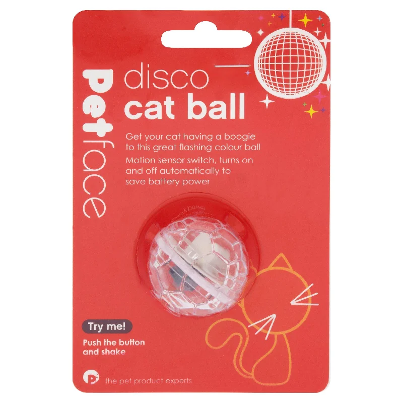 - Deodorizing cat litter tofu litterPetface Disco Cat Ball