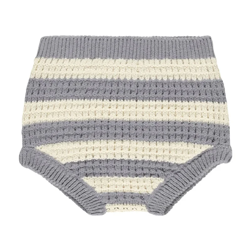 - ​​Pet toys under 10 yuanRylee and Cru Dusty Blue Stripe Knit Bloomer