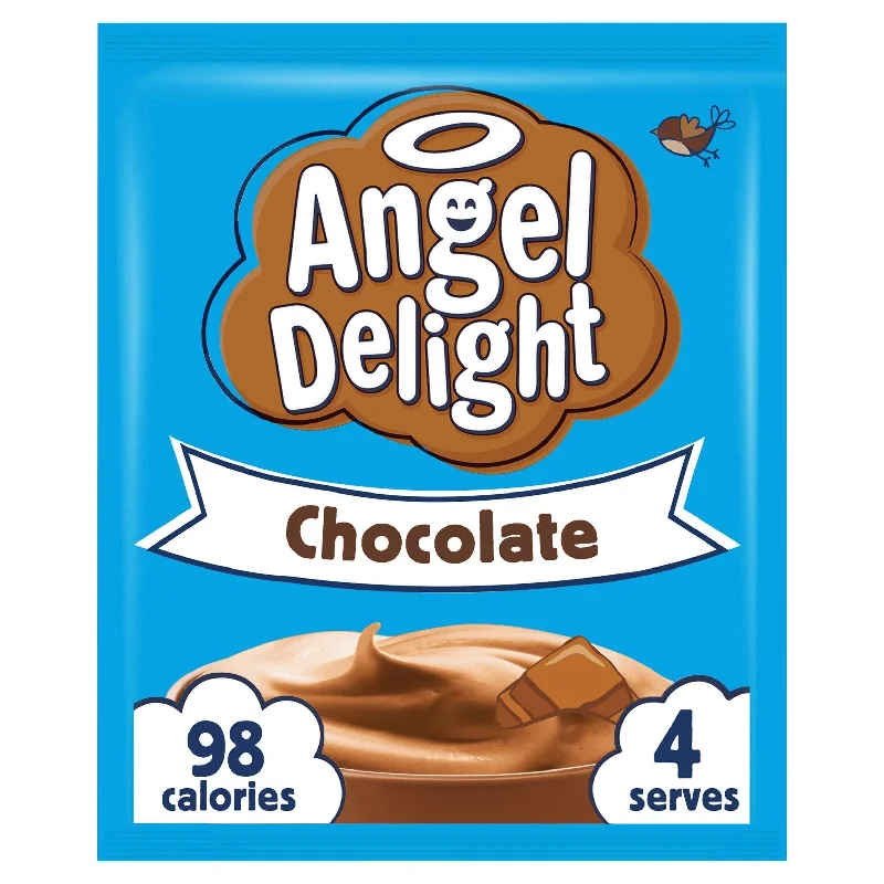 - Remote interactive pet feederAngel Delight Chocolate Flavour Dessert 59g