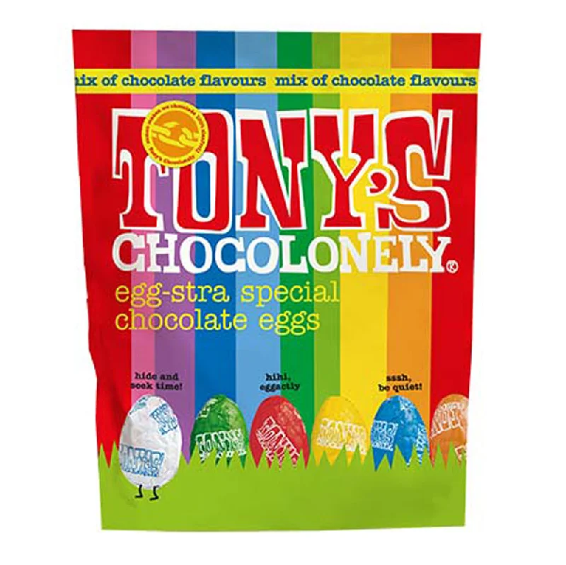 - Elderly dog ​​joint care mattressTony's Chocolonely Egg-stra Special Chocolate Eggs Pouch - Mixed Flavours 255g