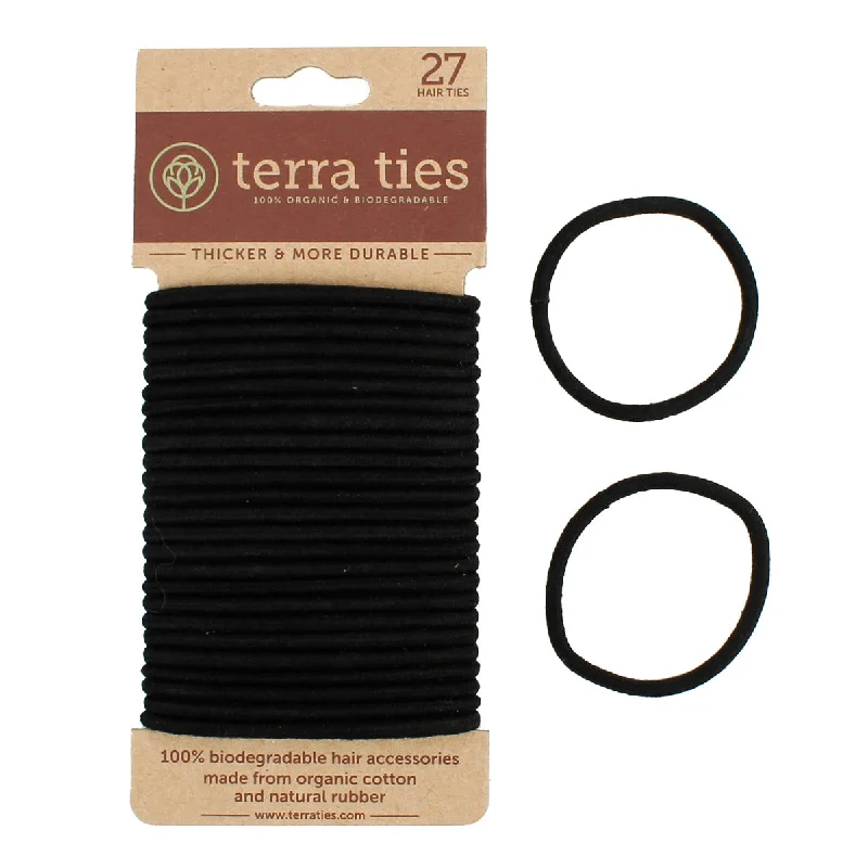 - Pet water dispenser UV sterilization versionTerra Ties 27 Natural Rubber Hair Bands - Black