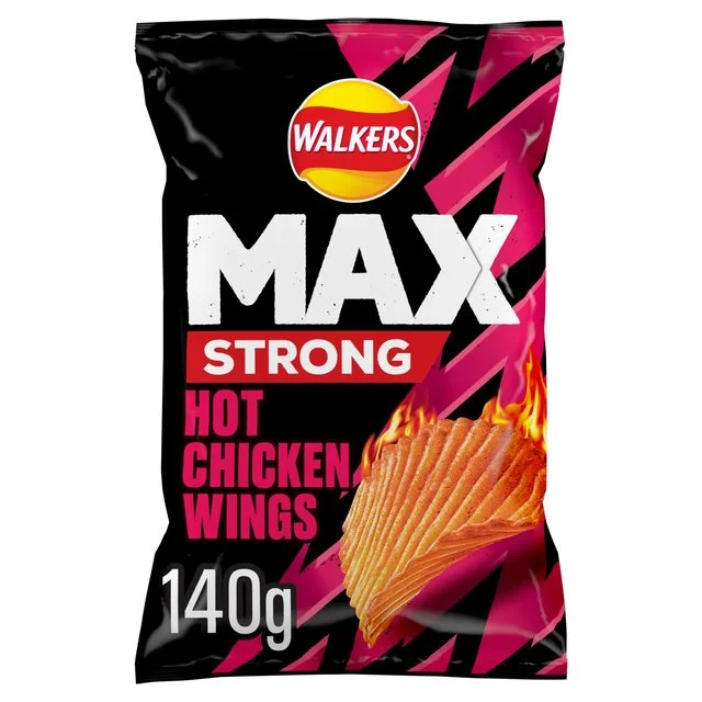 - Dog disposable foam shower gelWalkers Max Strong Hot Chicken Wings Sharing Bag Crisps   140g