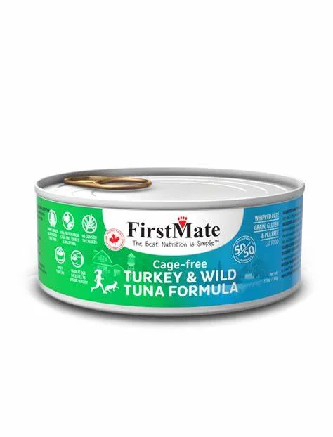    - How is Bricky cat food?  FirstMate Turkey & Wild Tuna Wet Cat Food