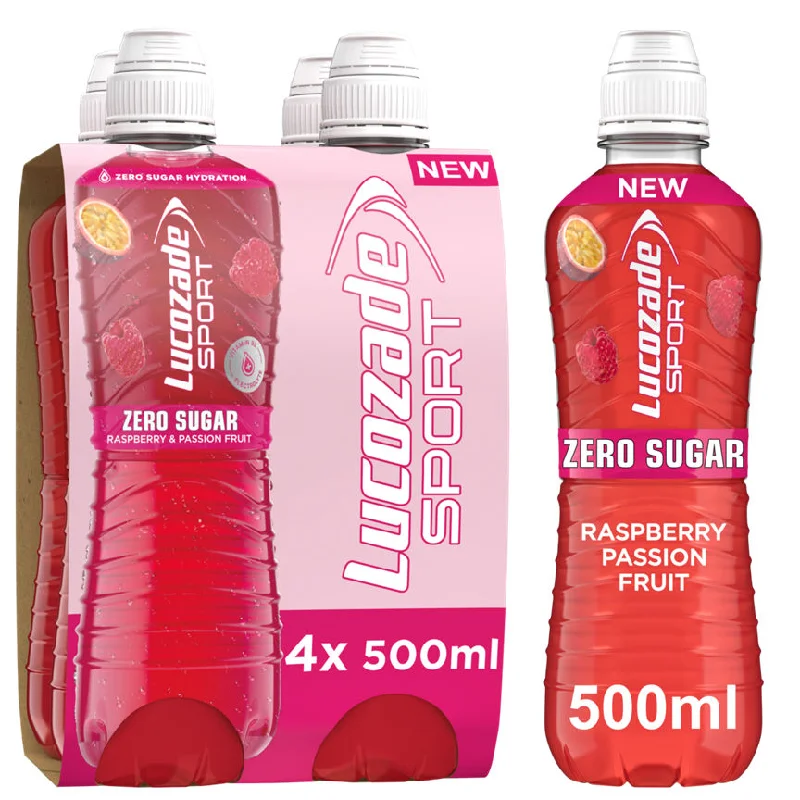 - Pet tear stain cleaning wipesLucozade Sport Zero Raspberry & Passion Fruit 4 x 500ml