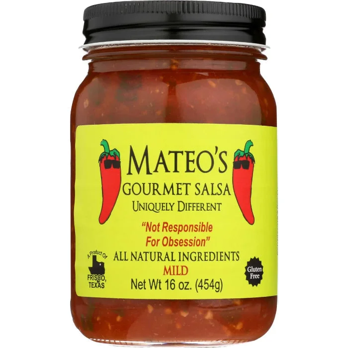 - Postoperative pet anti-licking Elizabethan collarMateo's Gourmet Salsa - Mild, 16 oz - Pack of 6