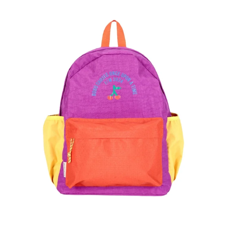 - Cat anti-jump window safety netBobo Choses Multicolor Bobo Cherry Colorblock Backpack