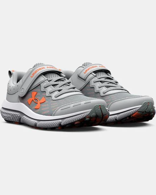 - Air box TSA certified check-inKids' Pre-School UA Assert 10 AC Running Shoe - Mod Gray/Orange Blast