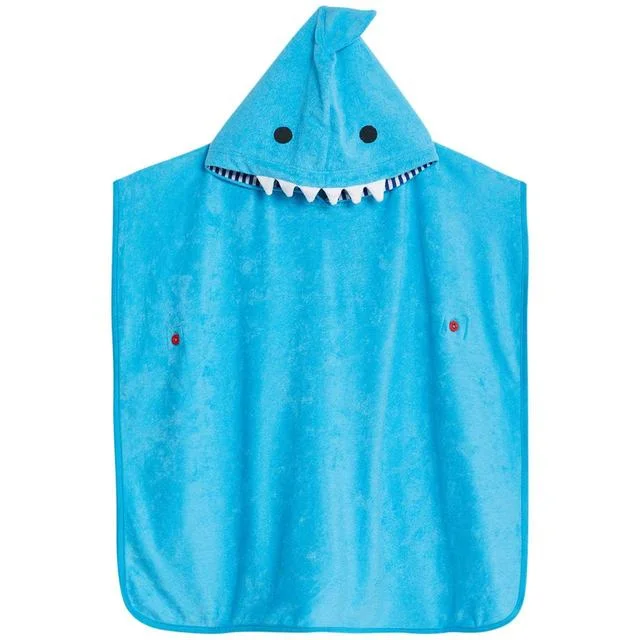 - Custom pet birthday cakeM&S Shark Towelling Poncho 2-7 Years Blue