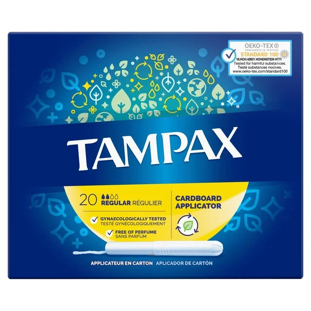 - Dog anti-slip matTampax Regular Tampons With Cardboard Applicator 20 per pack