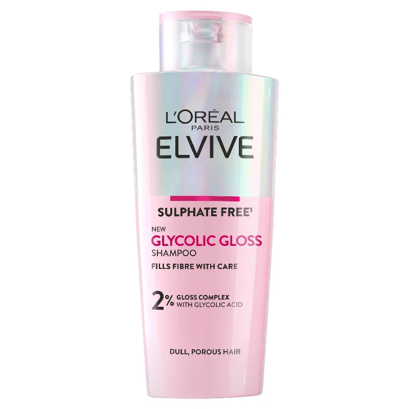 - Pet tear stain cleaning wipesL'Oréal Paris Elvive Glycolic Gloss Sulphate Free Shampoo for Dull Hair 200ml