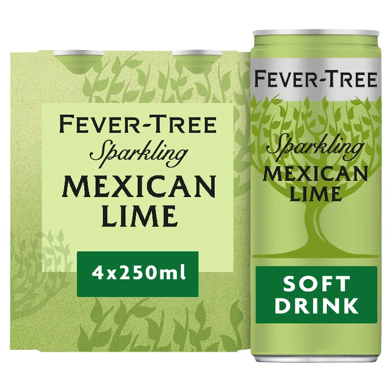 ---Fever-Tree Sparkling Mexican Lime 4x250ml