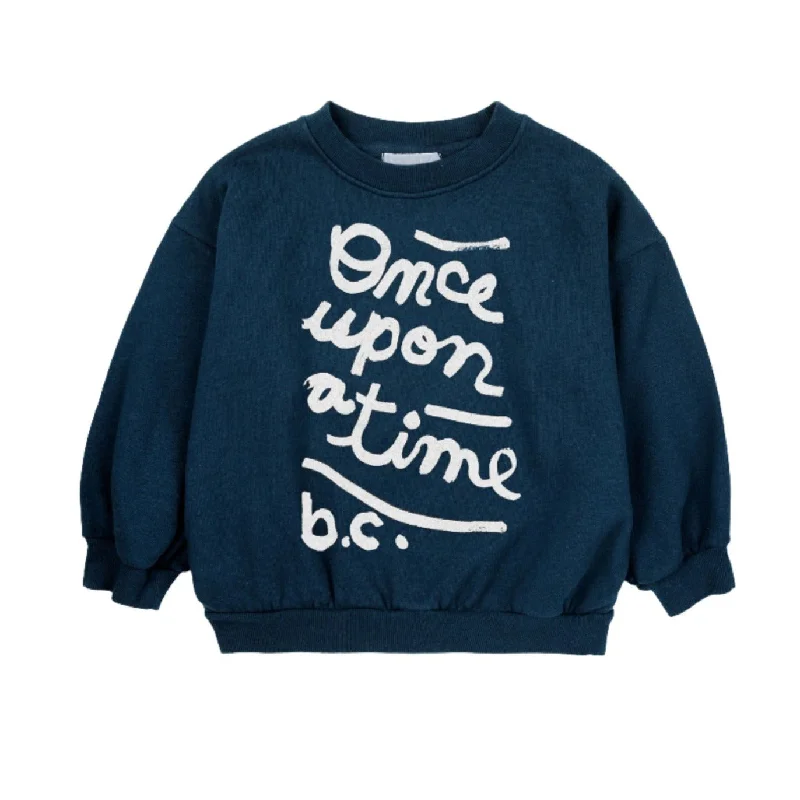 - Pregnant cat delivery room warming boxBobo Choses Navy Blue Once Upon A Time Sweatshirt