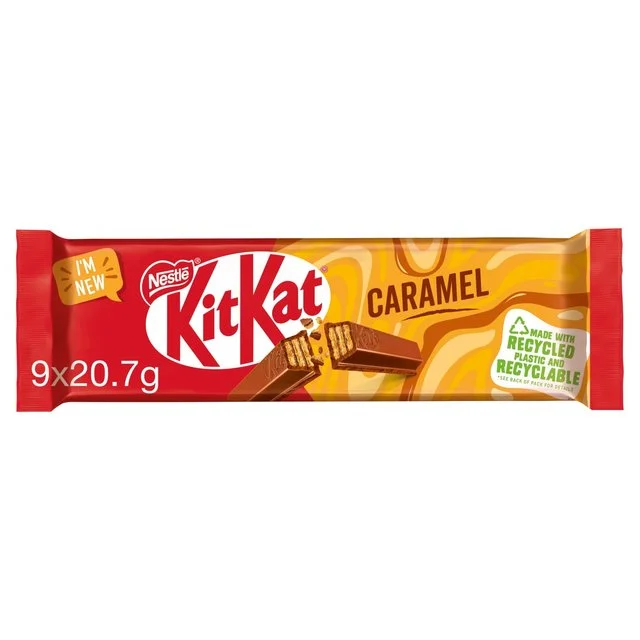 - Dog anti-slip matKitKat 2 Finger Caramel Chocolate Biscuit Bar Multipack   9 x 20.7g