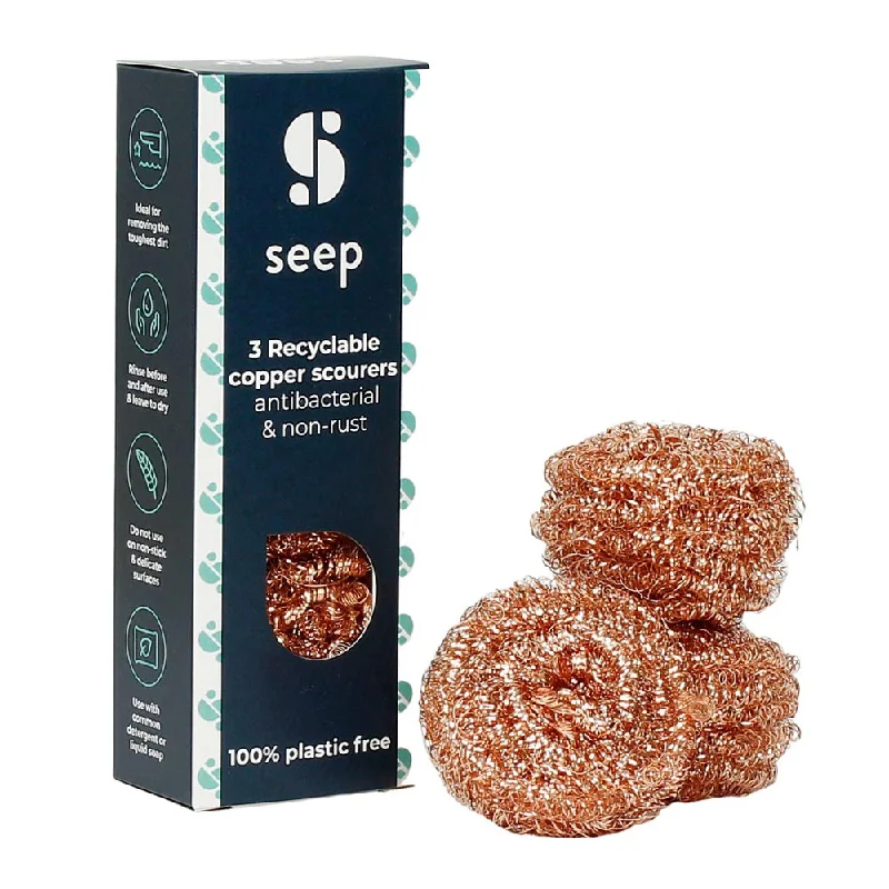  -Anti-scratch sofa protective coverThe Seep Company Recyclable Copper Scourers - 3 Pack