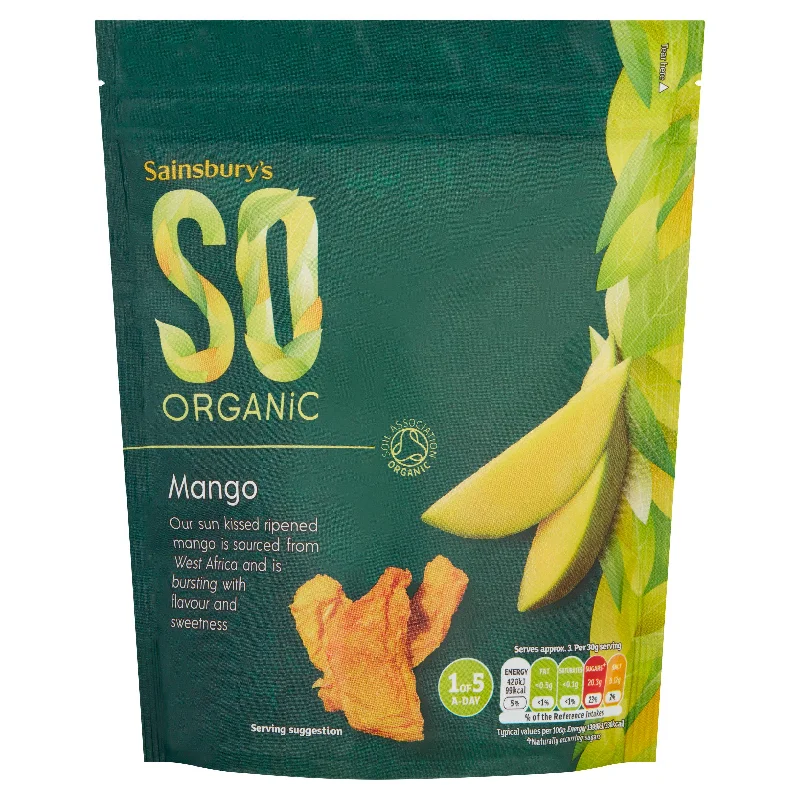 - Winter dog thick down jacketSainsbury's Mango, SO Organic 100g