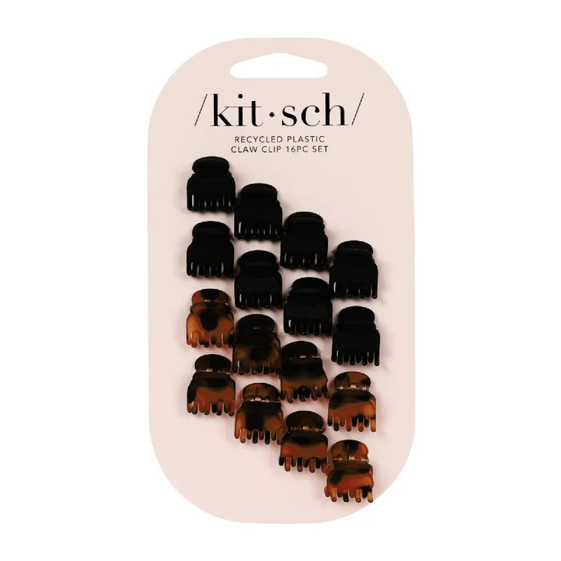  -Non-contact cat thermometerkitsch Recycled Plastic Mini Claw Clips Set (16 pieces) #10087446