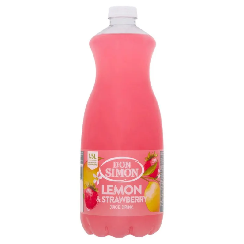 ---Don Simon Lemon & Strawberry Juice Drink