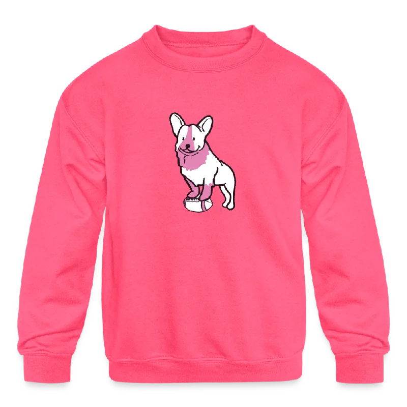 - Cat hair ball removal and hair removal creamPink Puppy Love Kids' Crewneck Sweatshirt