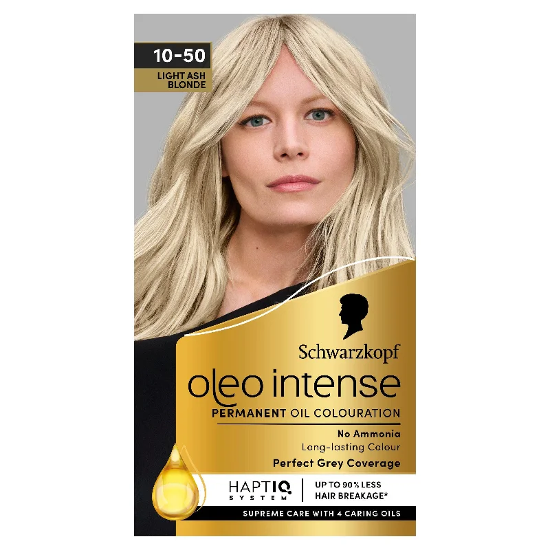 - Summer pet ice matSchwarzkopf Oleo Intense Light Ash Blonde 10-50 Permanent Colour