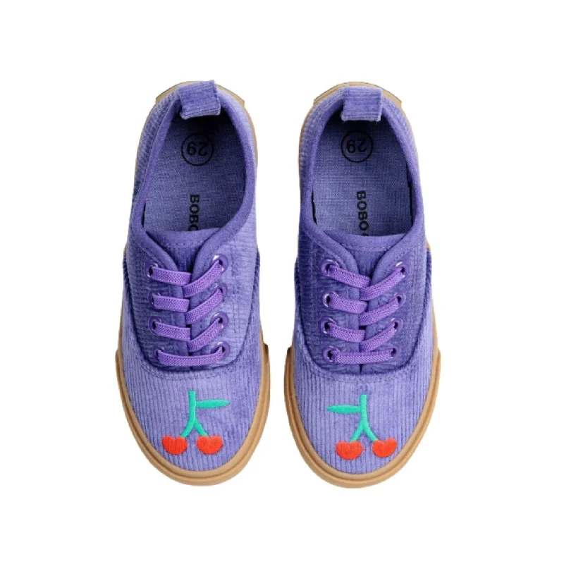 - Cat nail clippers with LED lightsBobo Choses Purple Cherry Corduroy Sneakers