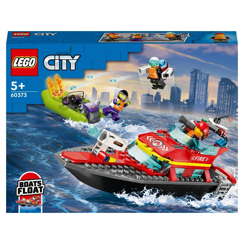 - Air box TSA certified check-inLEGO® City Fire Rescue Boat 60373