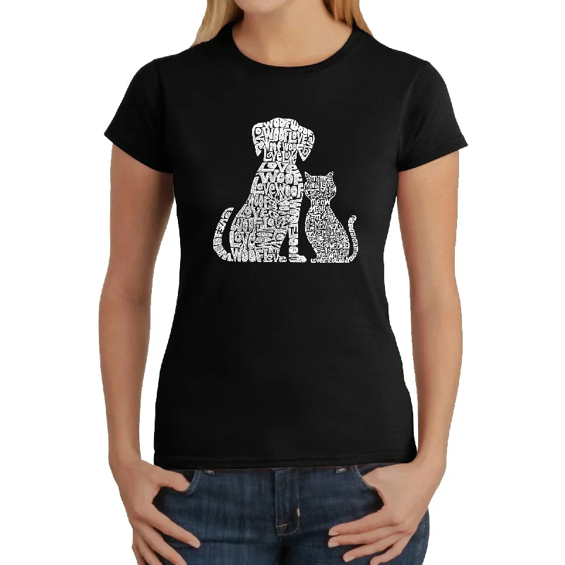 - Pet electric nail grinder silent modelDogs and Cats  - Women's Word Art T-Shirt