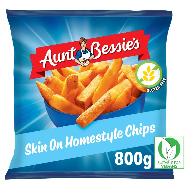 - Remote interactive pet feederAunt Bessie's Crispy & Fluffy Homestyle Chips 800g