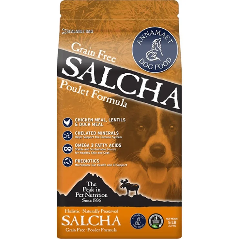 - Food for picky dogsAnnamaet Salcha (狗糧) 阿拉斯加薩哈拉 無穀物配方 - 雞肉 鴨肉 火雞肉配方