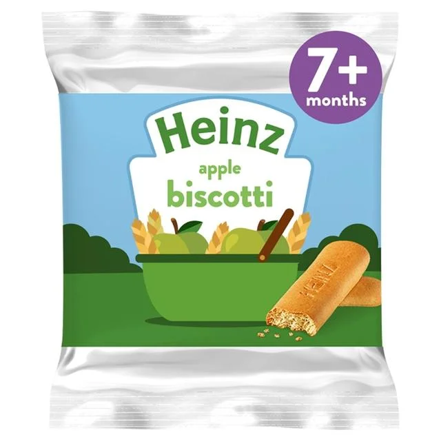 - Summer pet ice matHeinz Apple Biscotti Baby Food Snacks 7+ Months   60g