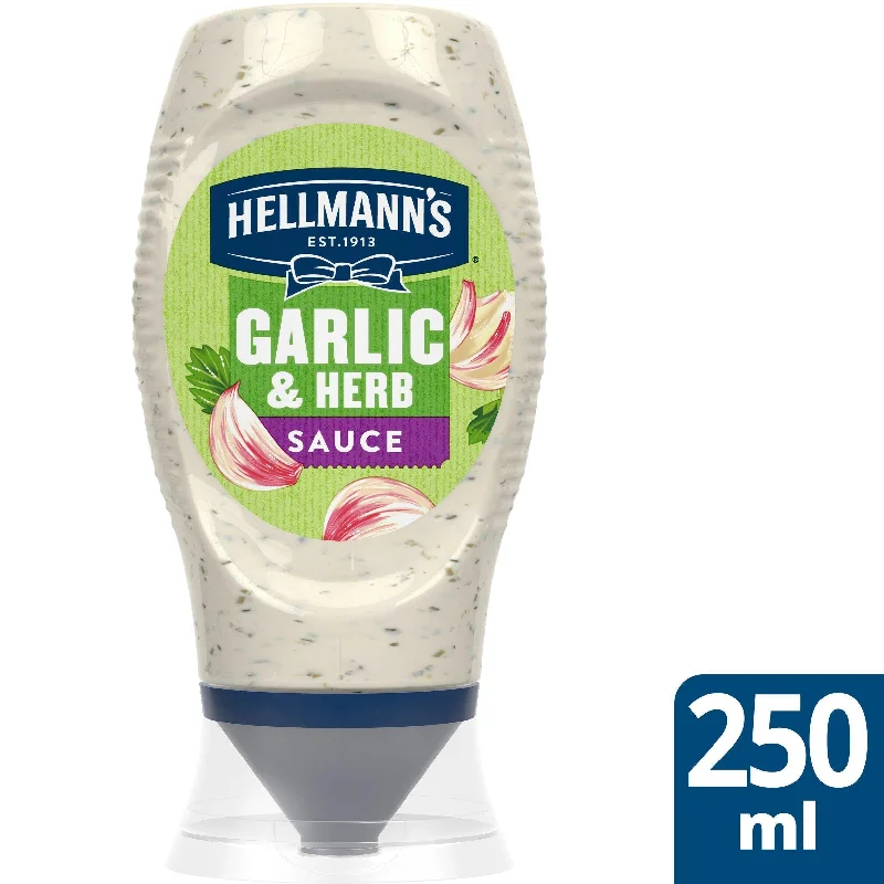 - Summer pet ice matHellmann's Creamy Garlic & Herb Sauce 250ml