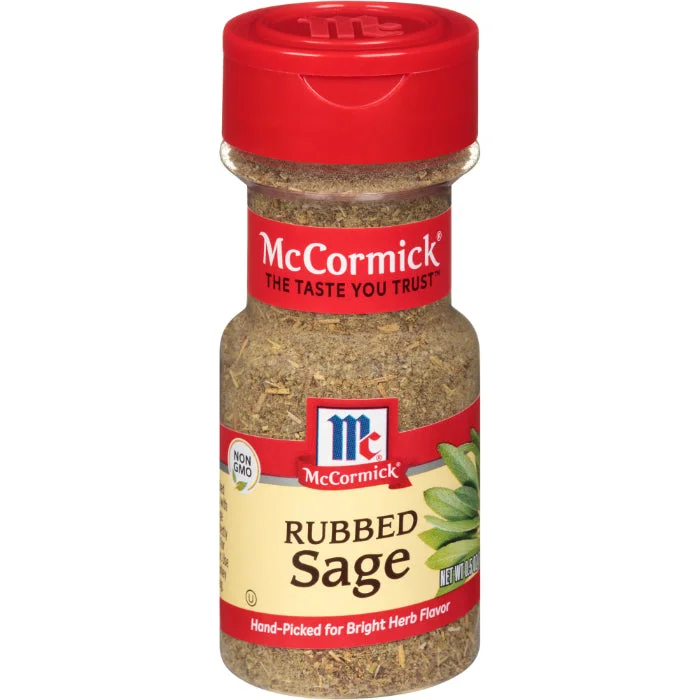 ---McCormick - Spice Sage, Rubbed, 0.5 oz - Pack of 6