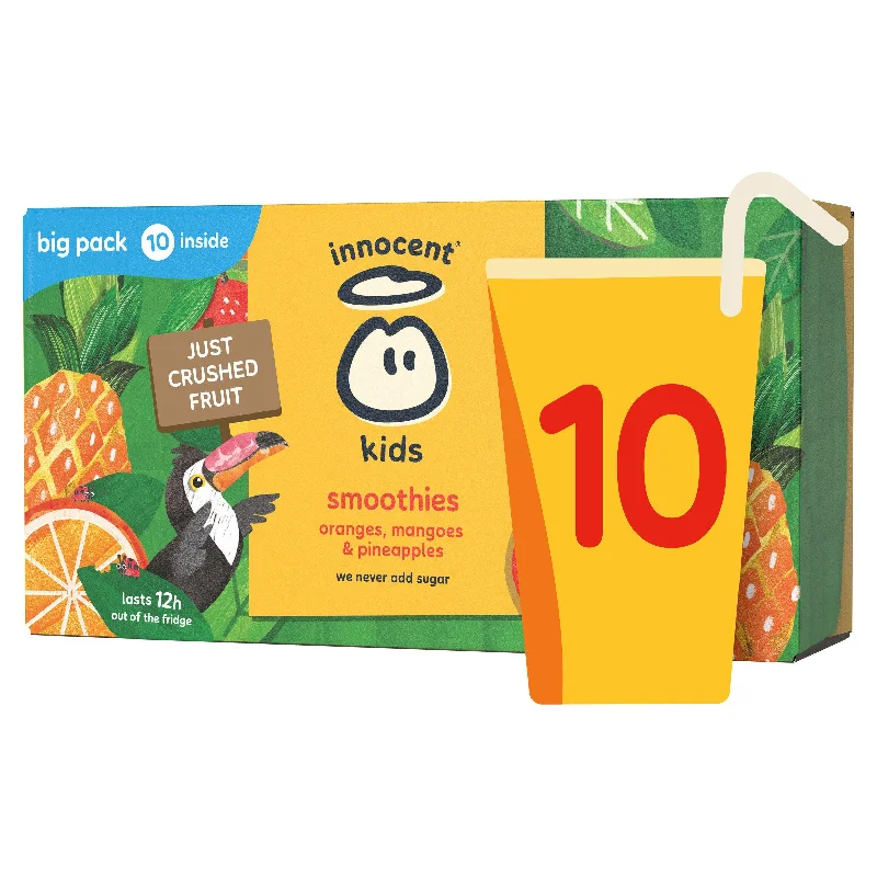 - Dog anti-slip matInnocent Kids Oranges, Mangoes & Pineapples Smoothies 10x150ml