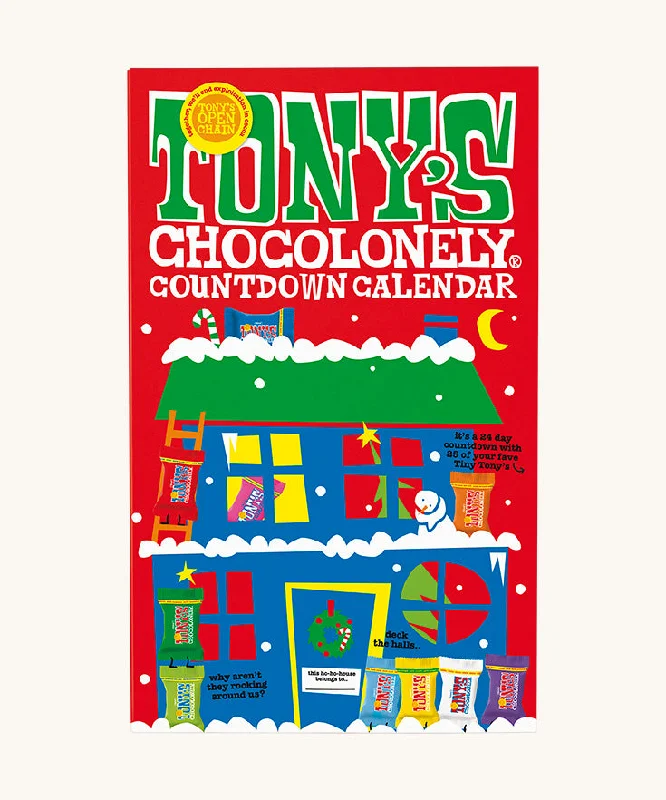 - Organic cotton dog bibsTony's Chocolonely Advent Calendar