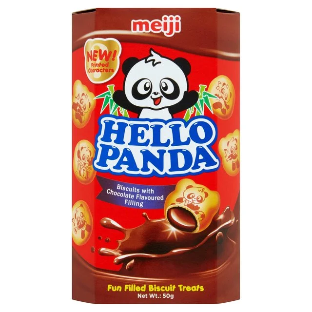 - ​​Pet toys under 10 yuanMeiji Hello Panda Chocolate Biscuits   50g