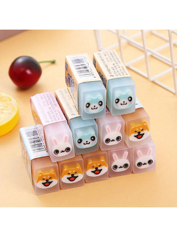  -Anti-scratch sofa protective cover6pcs Animal Erasers For Kids, Cute Desk Pets For Classroom, Fun Back To School Gifts Supplies, Classroom Rewards Prizes, Treasure Box For Students