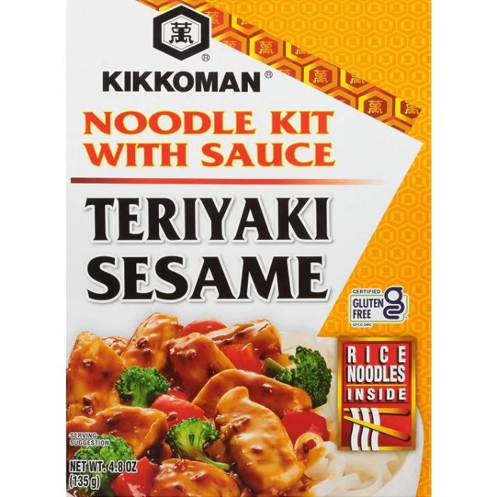 - Air box TSA certified check-inKikkoman - Noodle Kit Teriyaki Sesam 4.8 Oz - Pack Of 6