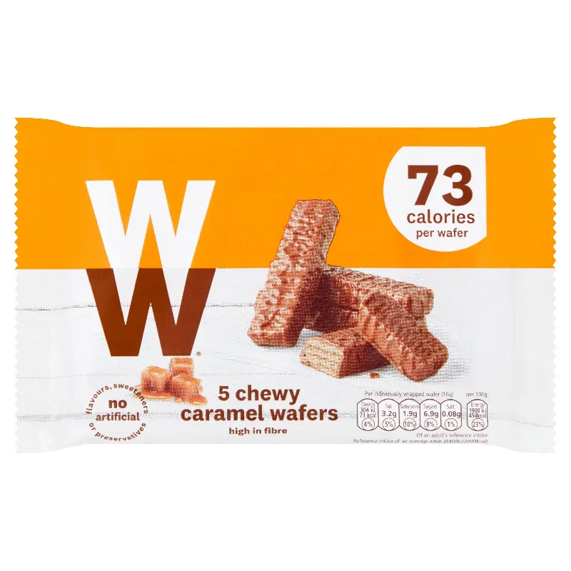 - Air box TSA certified check-inWeight Watchers Caramel Wafer Biscuits 80g