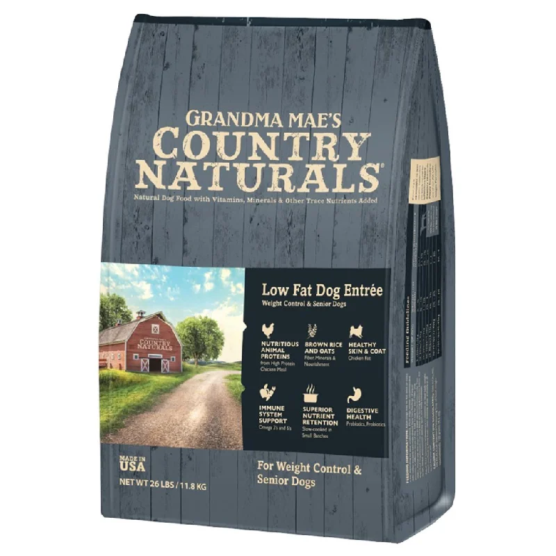  -High-fiber dog foodCountry Naturals 雞肉糙米低脂高纖全犬種配方 狗乾糧 26lb